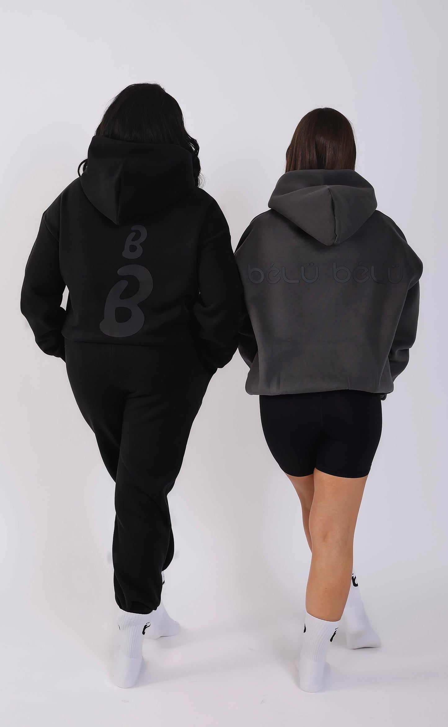 Boxy Fit Gray Hoodie