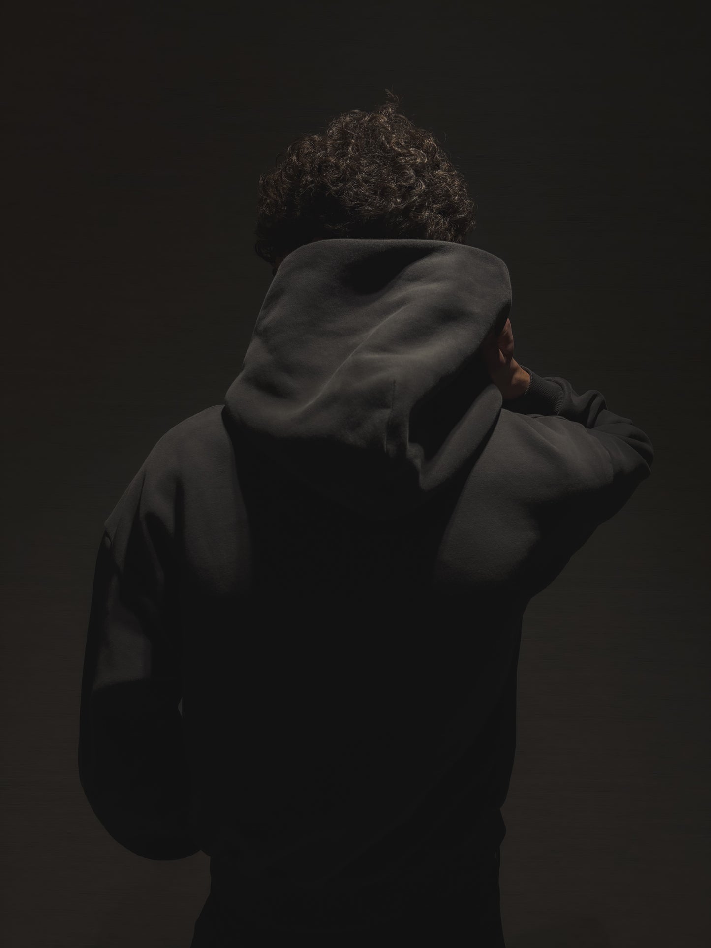 Stone Grey Boxy Fit Hoodie