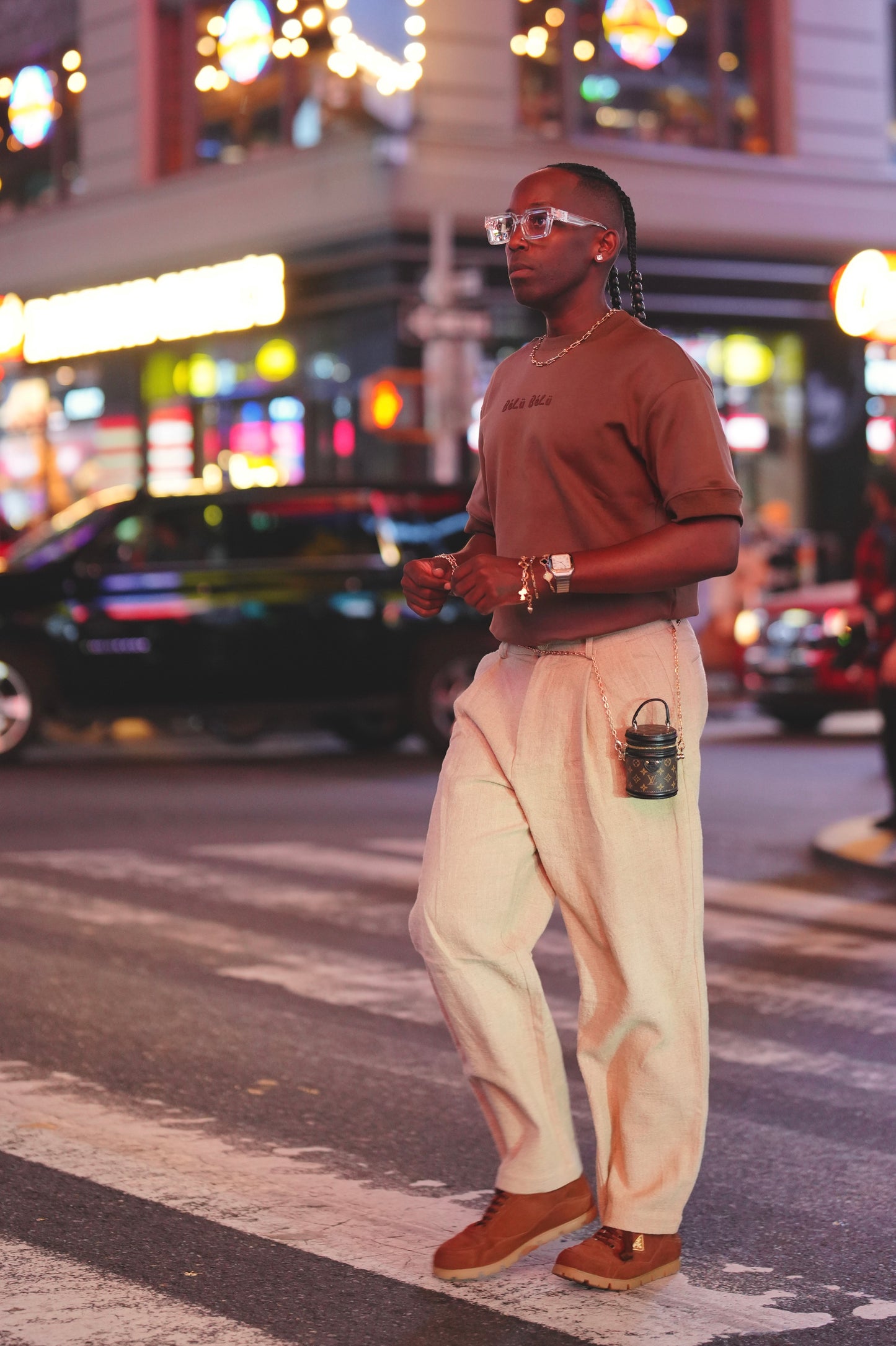 Muted Mocha Relaxed Fit T-shirt