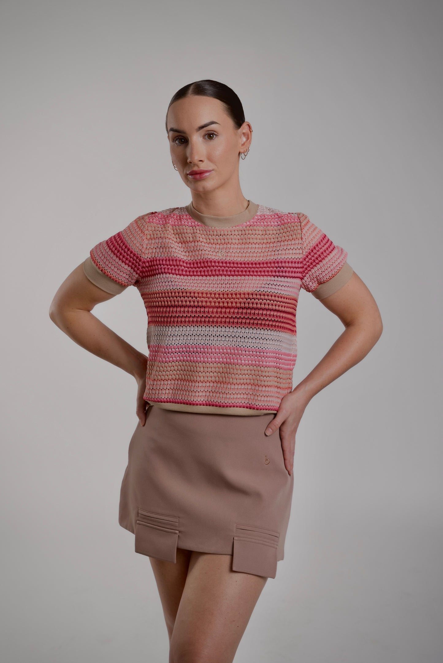 Pomegranate Knit Blouse