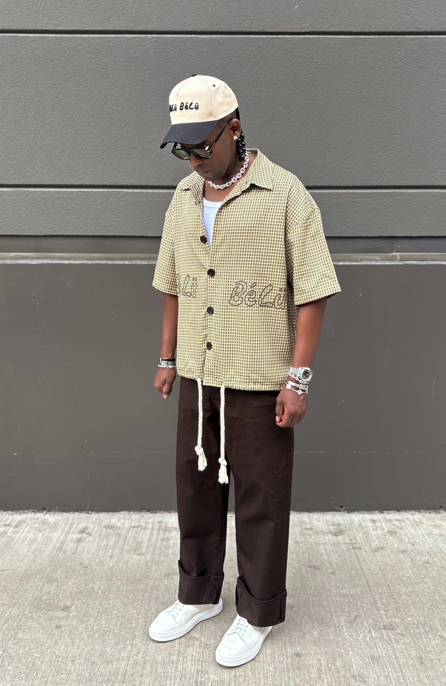 Serene Grid Shirt