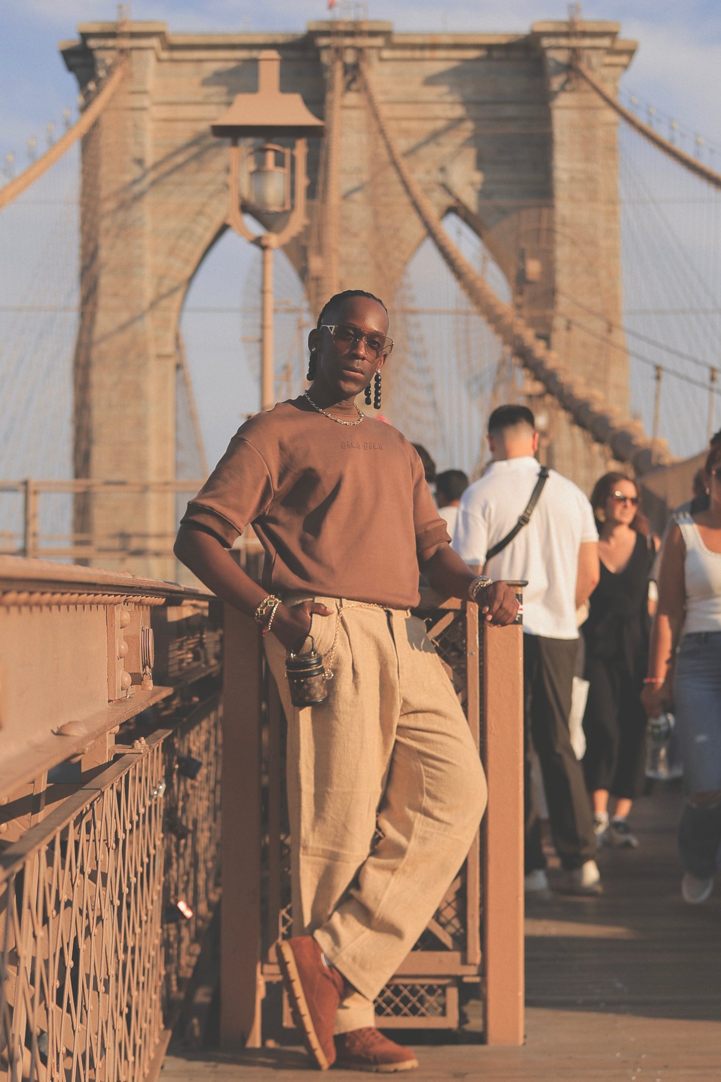 Muted Mocha Relaxed Fit T-shirt