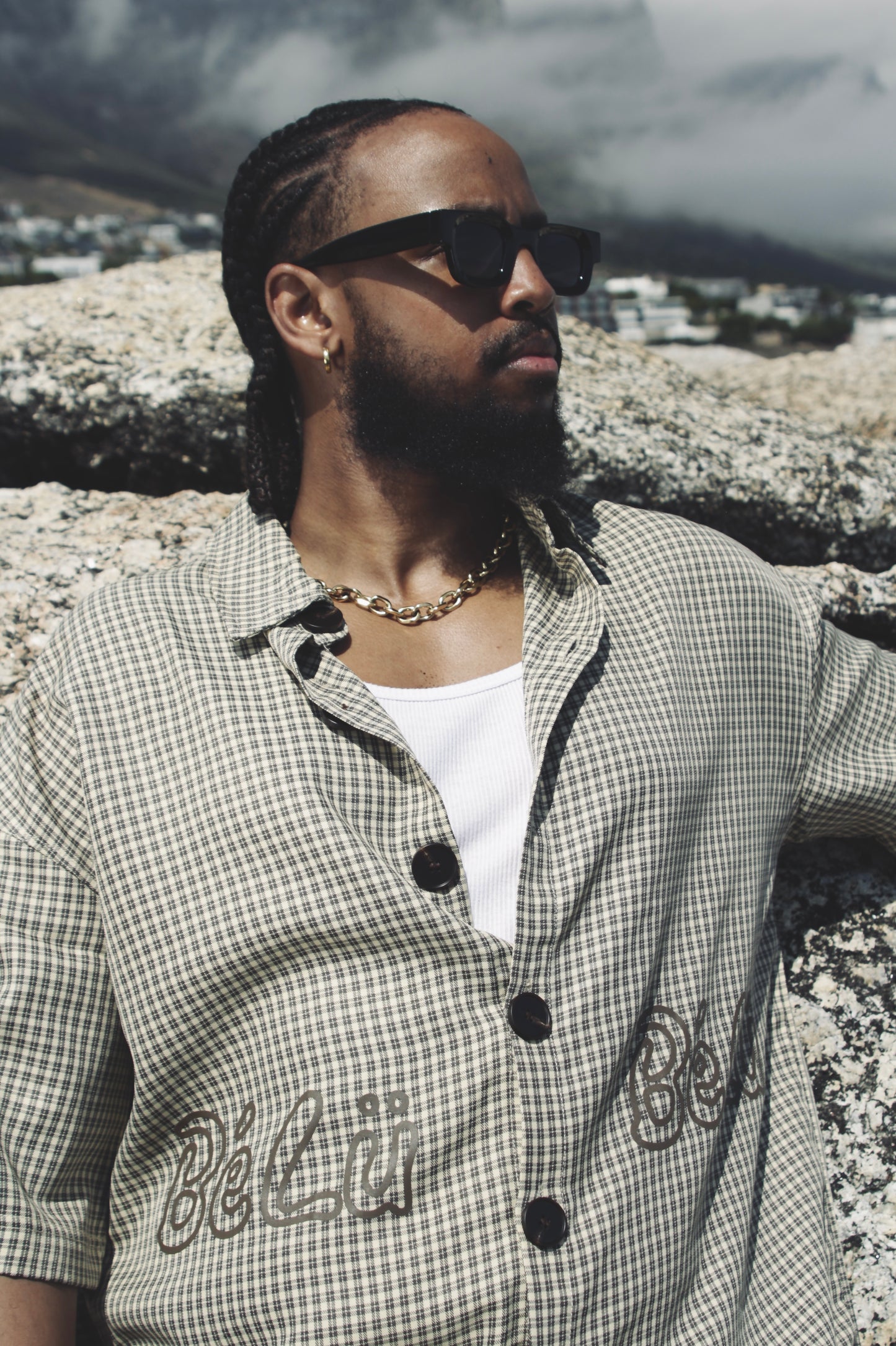 Serene Grid Shirt