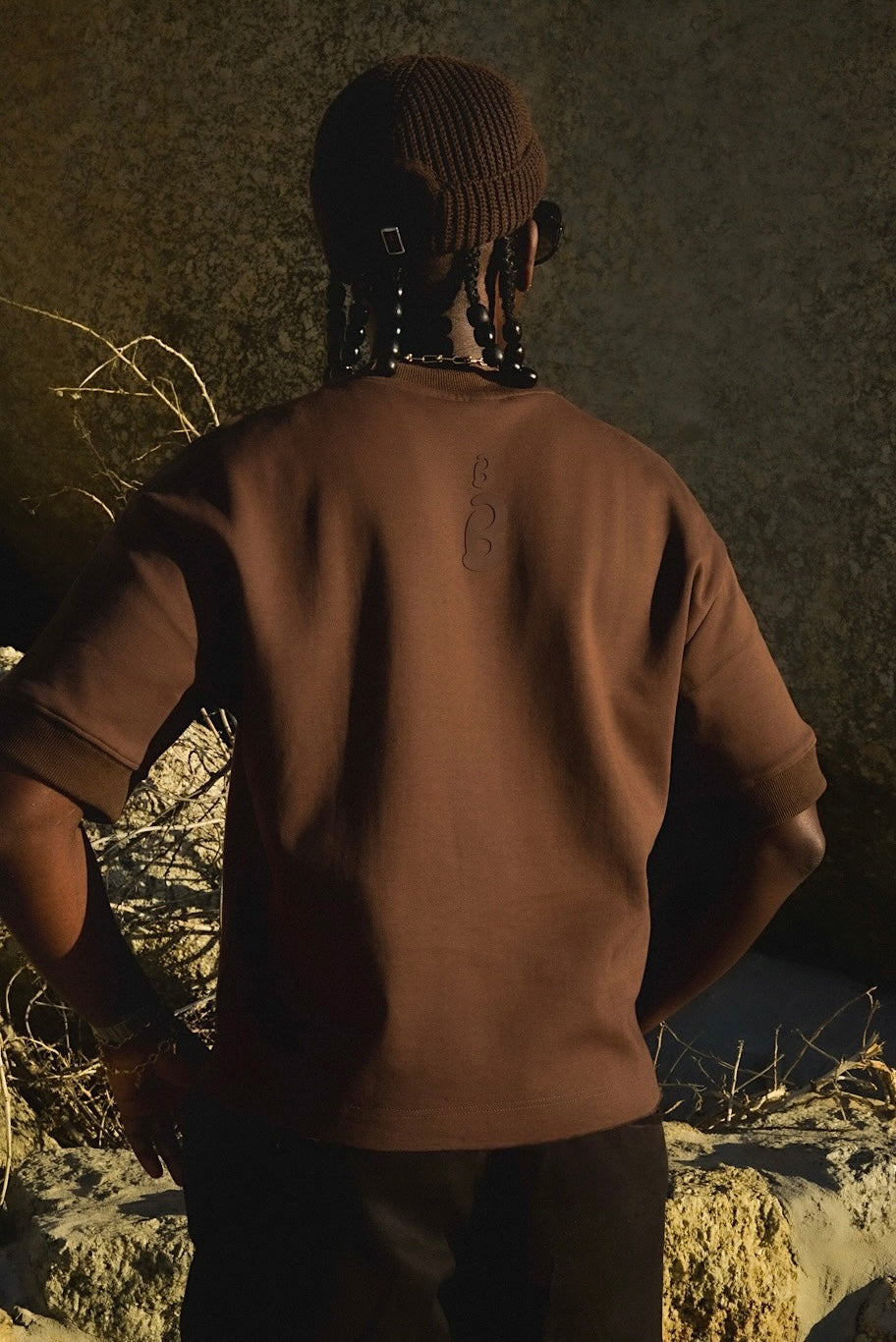 Muted Mocha Relaxed Fit T-shirt