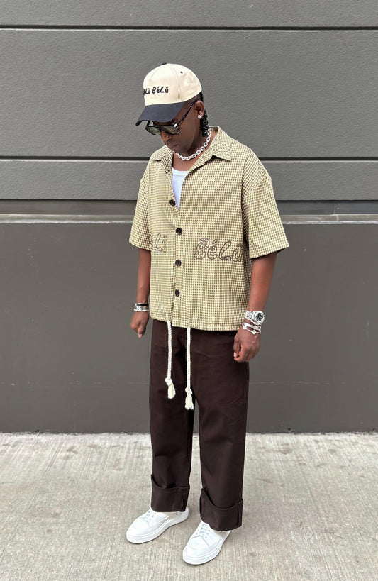 Serene Grid Shirt
