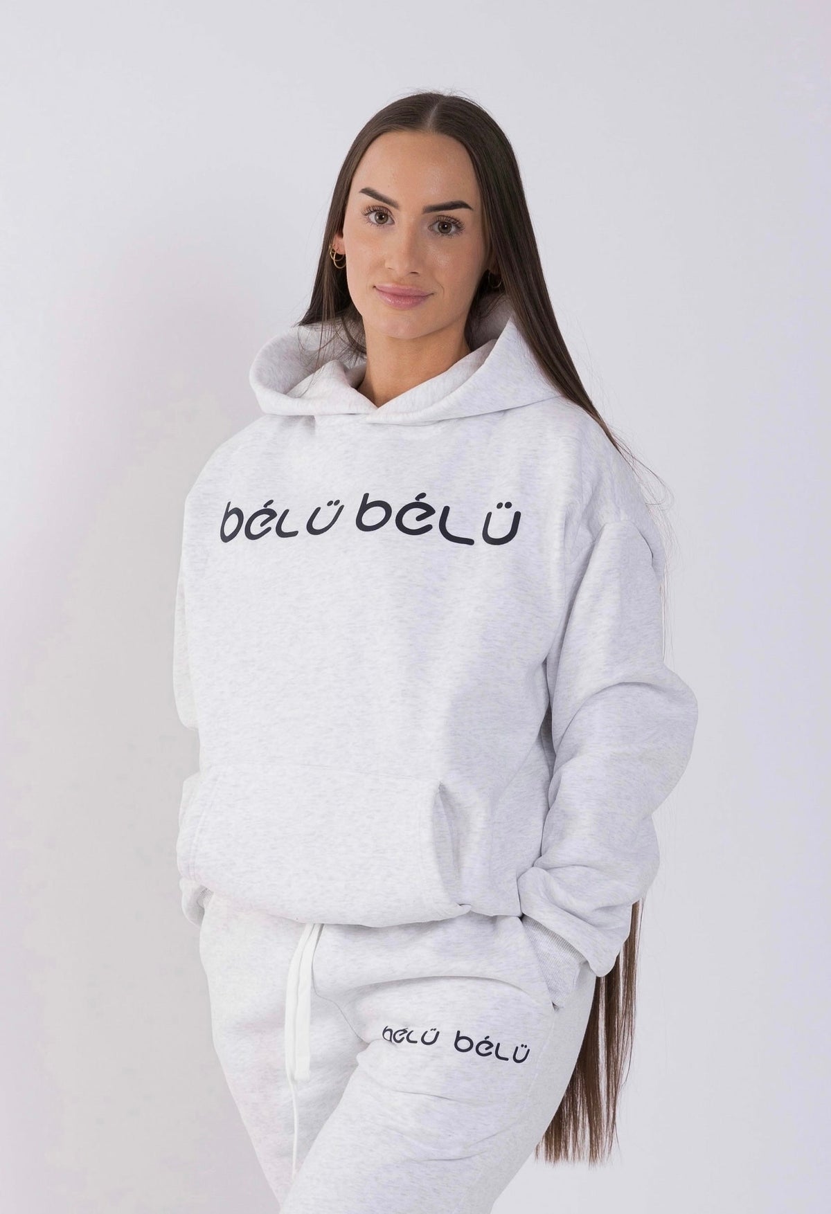 Boxy Fit Light Gray  Set