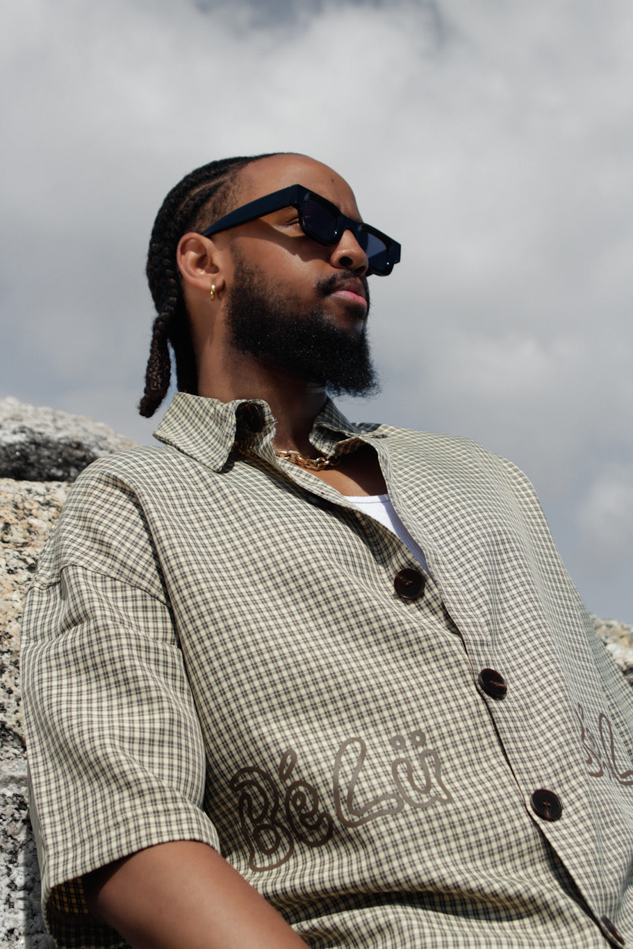 Serene Grid Shirt