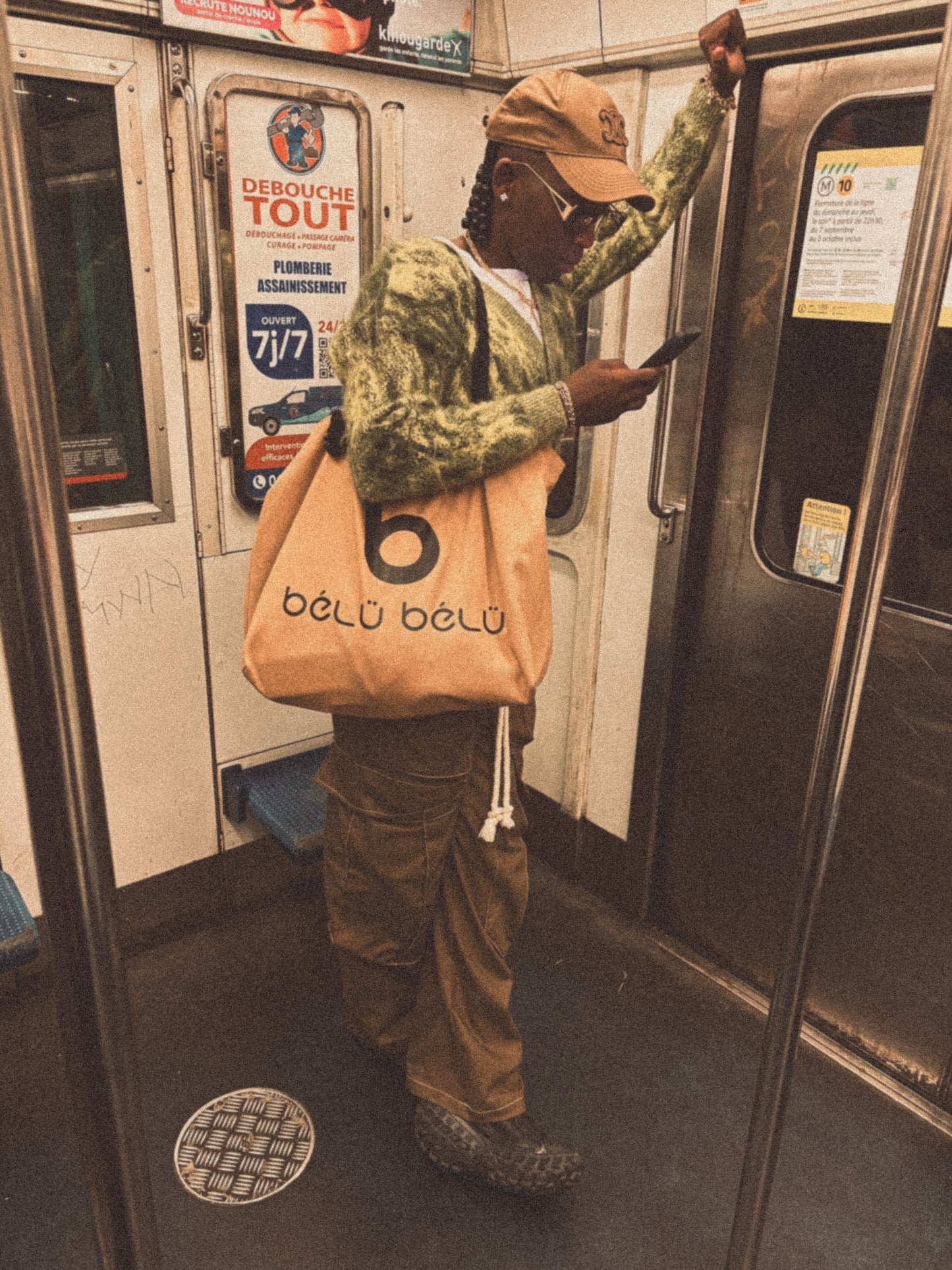 Champagne Canvas Tote