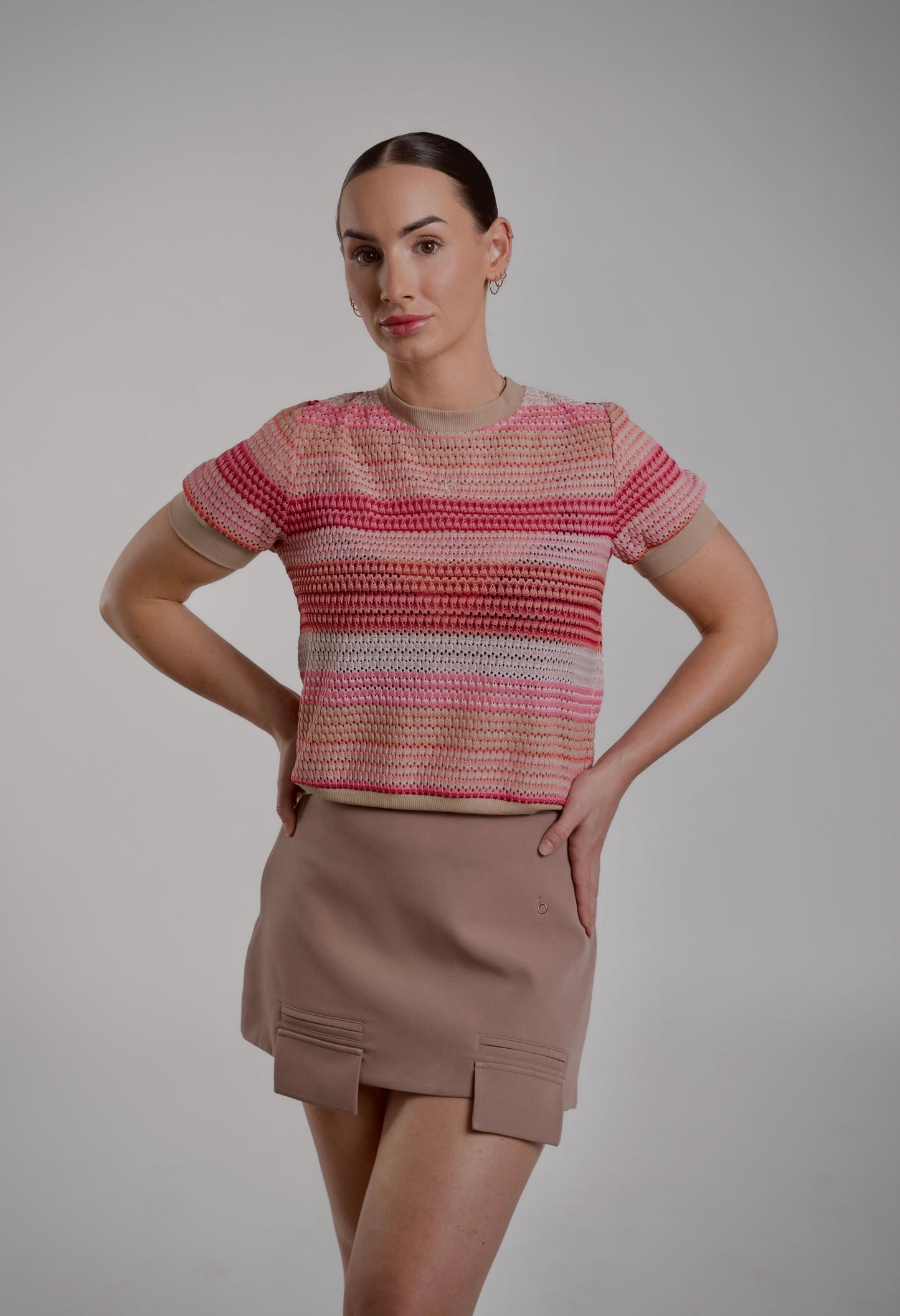 Pomegranate Knit Blouse